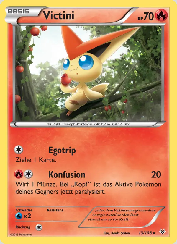 Image of the card Victini