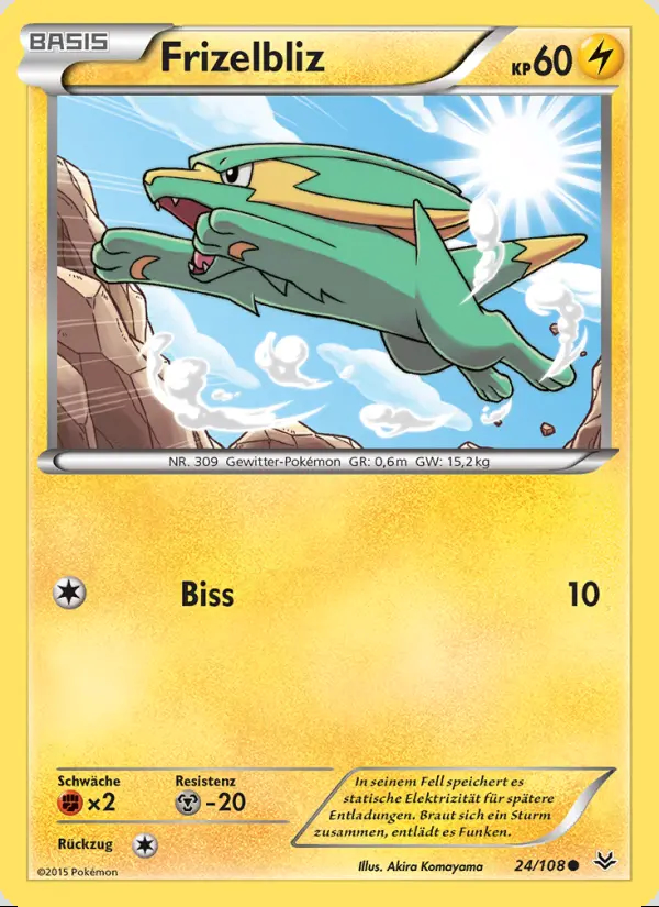 Image of the card Frizelbliz