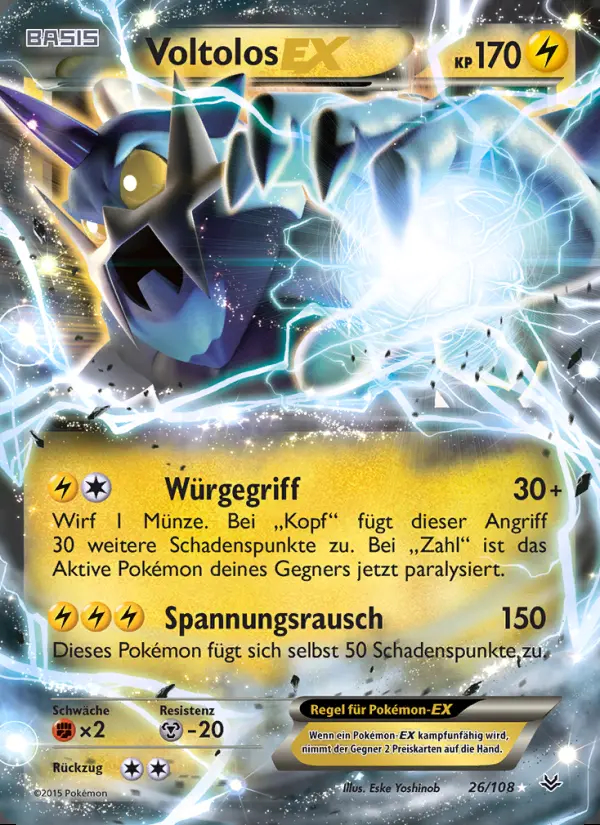 Image of the card Voltolos EX