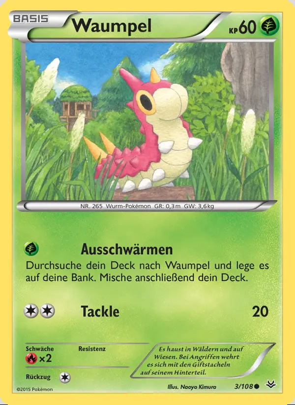 Image of the card Waumpel