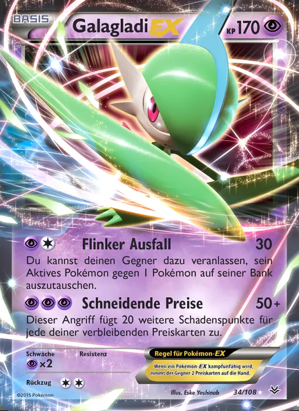 Image of the card Galagladi EX