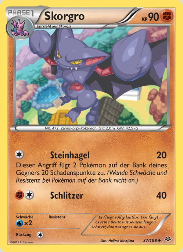 Image of the card Skorgro