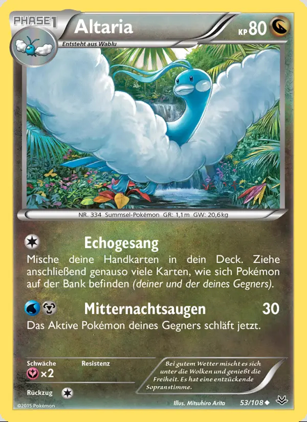 Image of the card Altaria