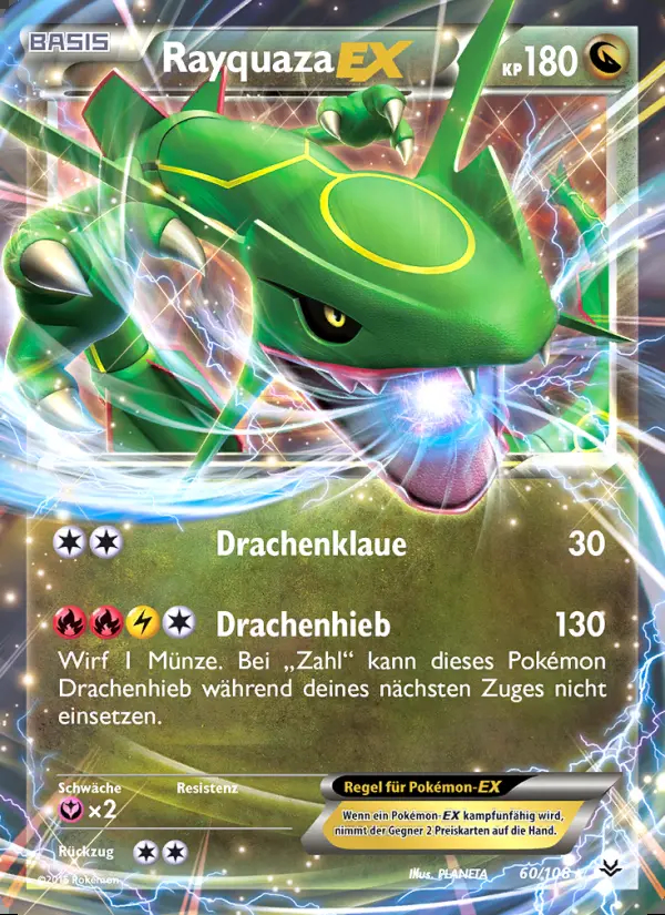 Image of the card Rayquaza EX