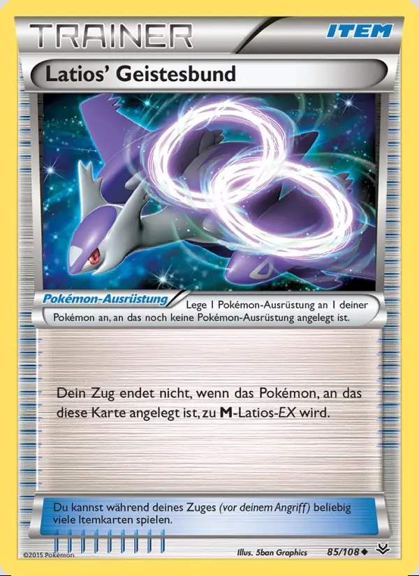 Image of the card Latios' Geistesbund