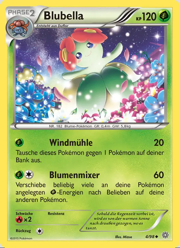 Image of the card Blubella