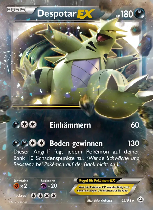 Image of the card Despotar EX