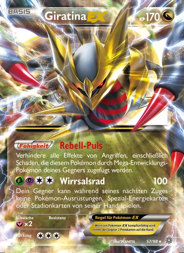 Image of the card Giratina EX