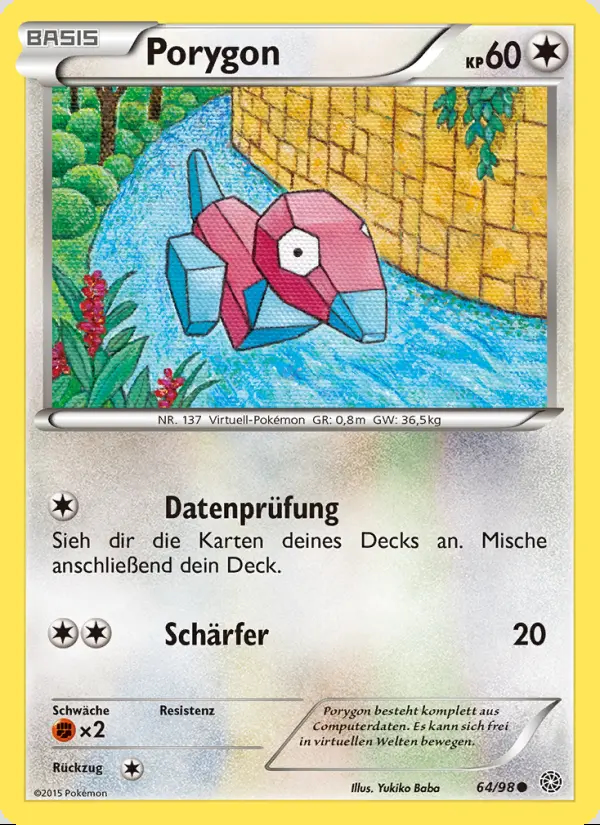 Image of the card Porygon