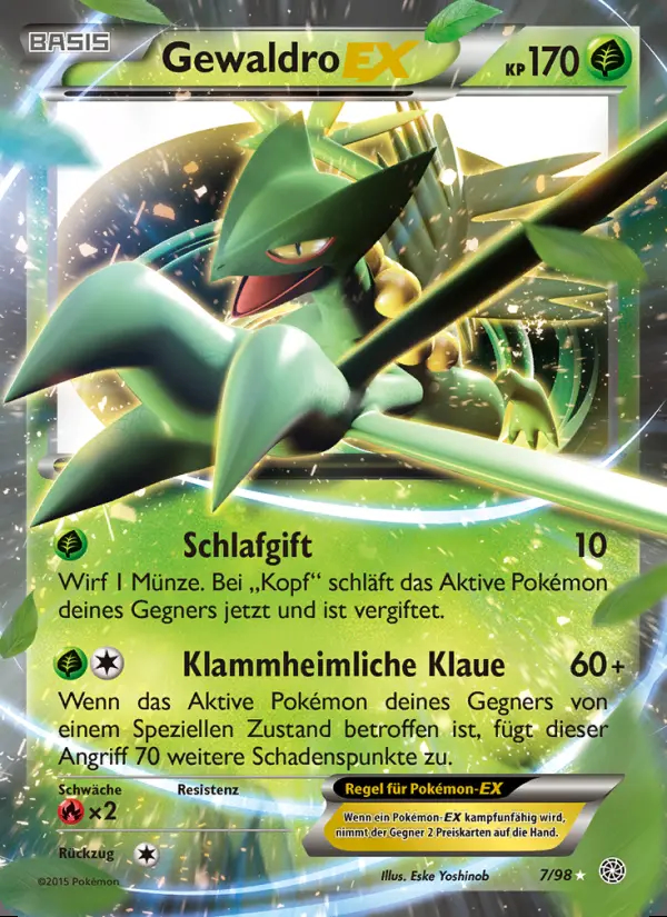 Image of the card Gewaldro EX