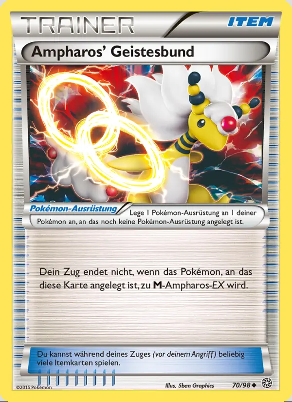 Image of the card Ampharos' Geistesbund