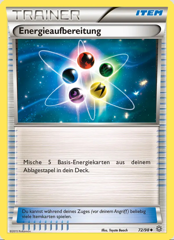 Image of the card Energieaufbereitung