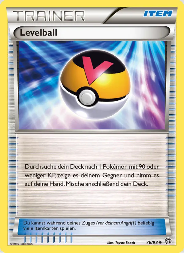 Image of the card Levelball