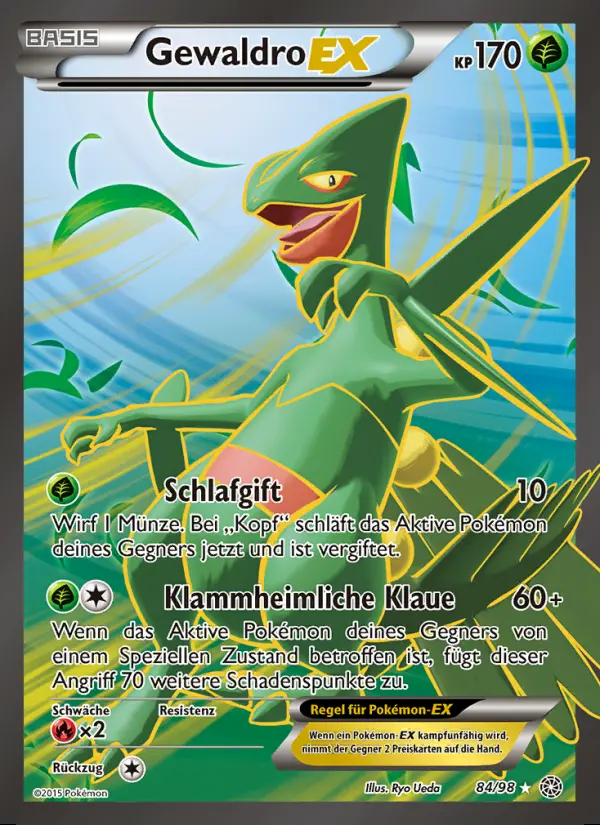 Image of the card Gewaldro EX