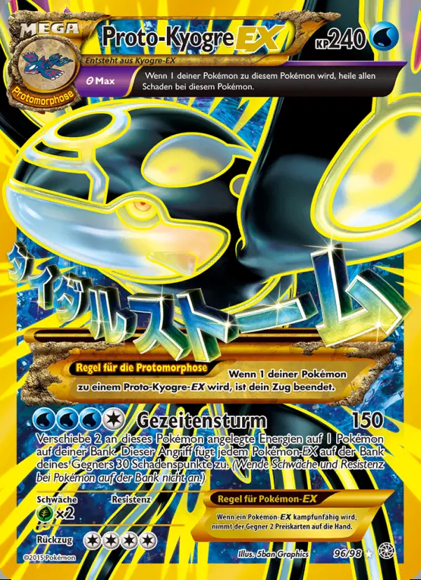 Image of the card ProtoKyogre EX