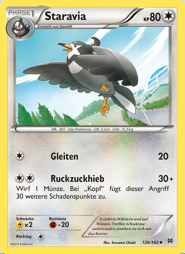 Image of the card Staravia