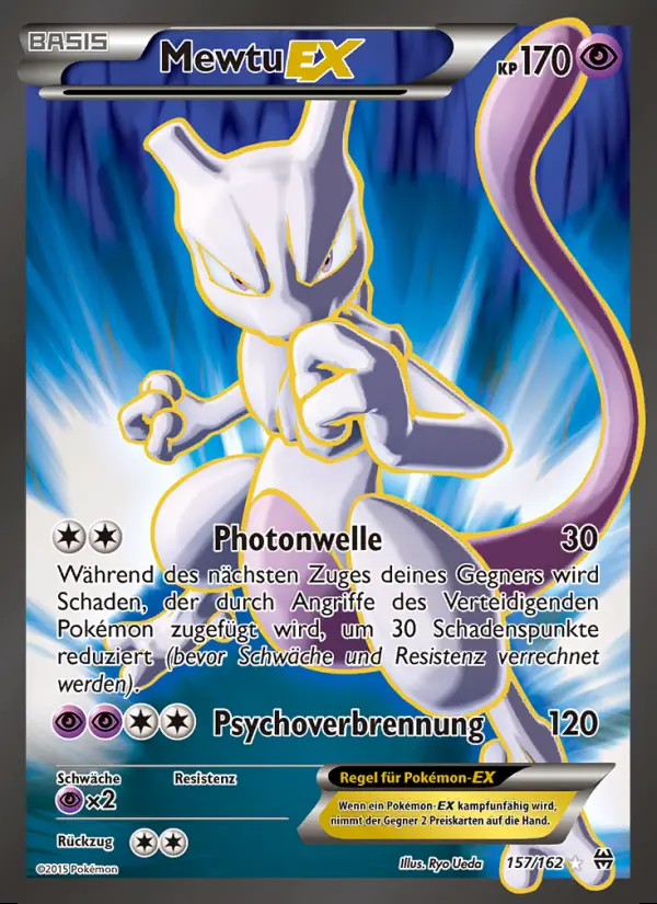 Image of the card Mewtu EX