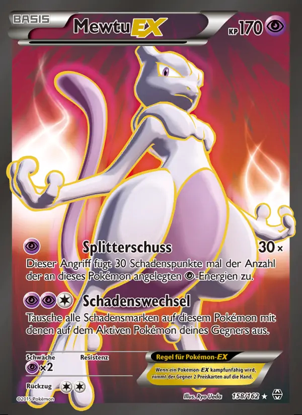 Image of the card Mewtu EX