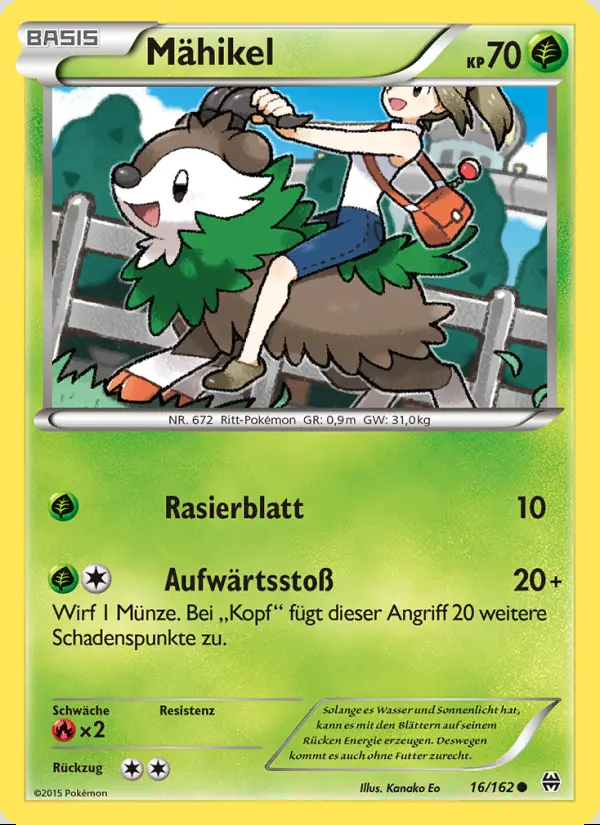 Image of the card Mähikel