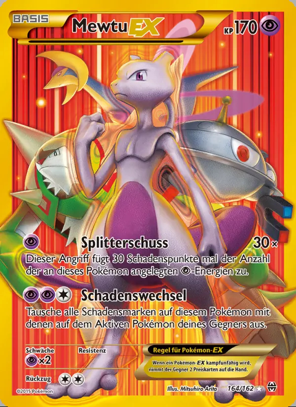 Image of the card Mewtu EX