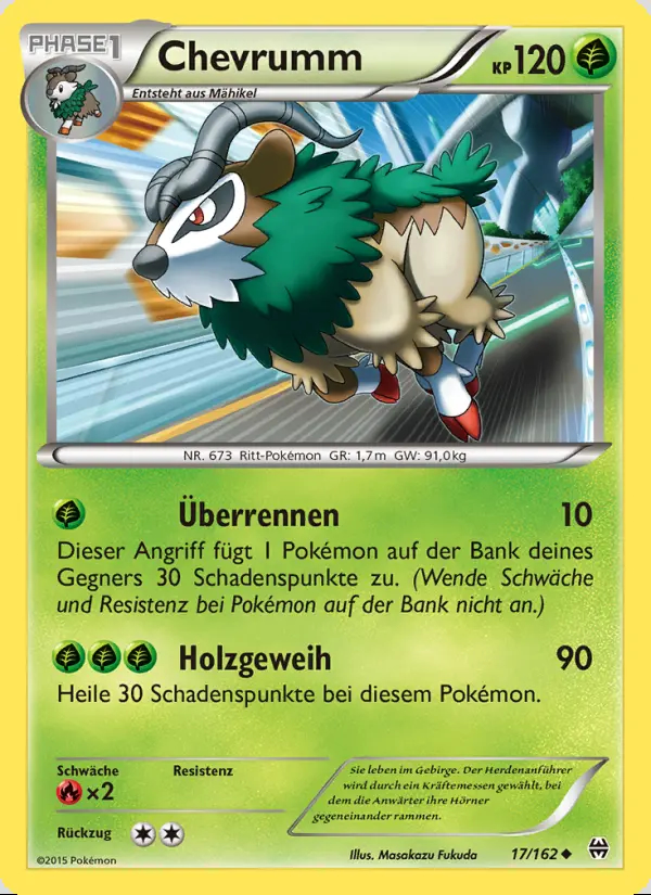 Image of the card Chevrumm