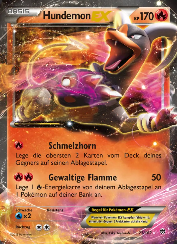 Image of the card Hundemon EX