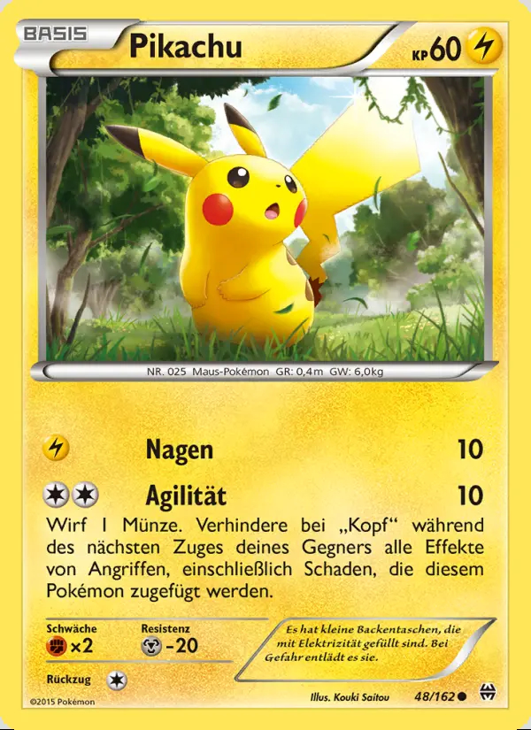 Image of the card Pikachu