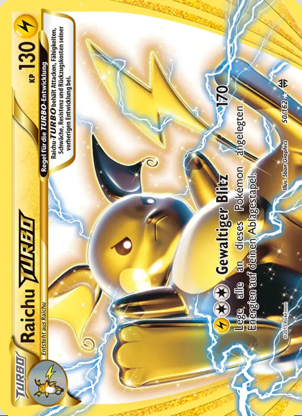 Image of the card Raichu-TURBO