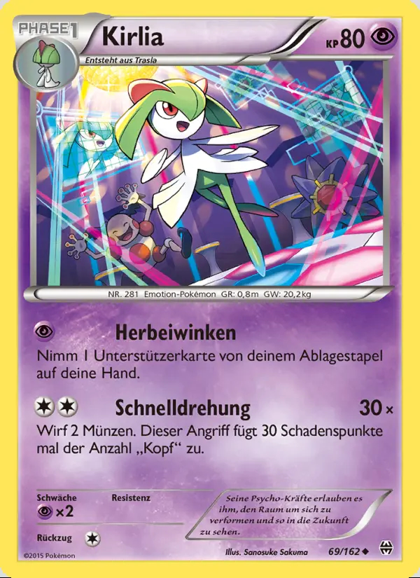 Image of the card Kirlia