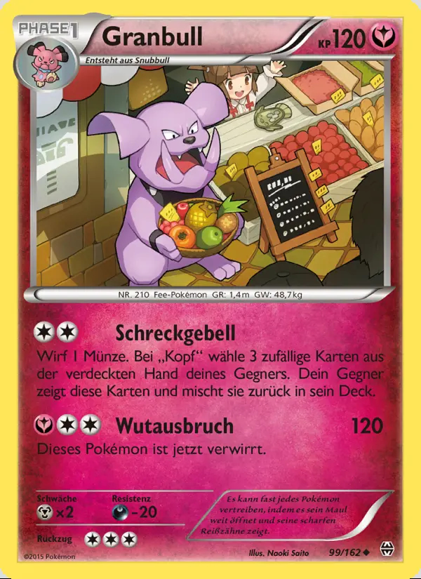 Image of the card Granbull