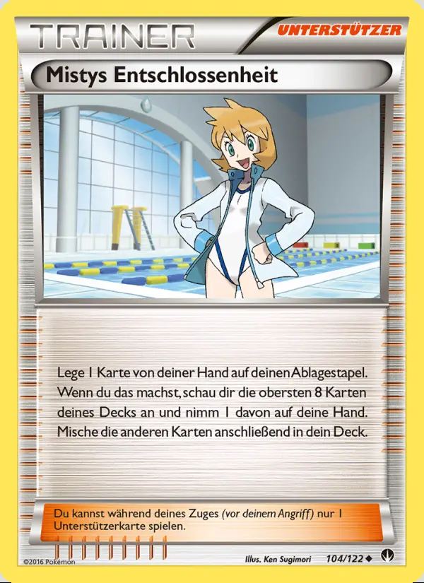 Image of the card Mistys Entschlossenheit