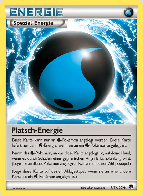 Image of the card Platsch-Energie