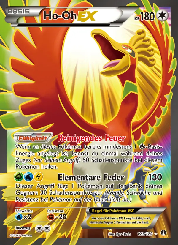 Image of the card Ho-Oh EX