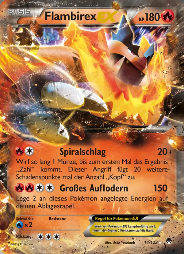 Image of the card Flambirex EX