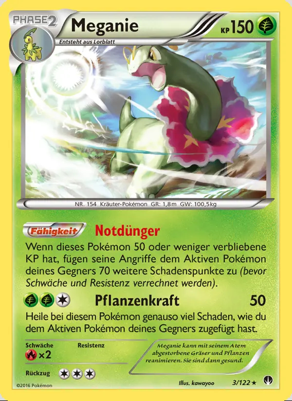 Image of the card Meganie