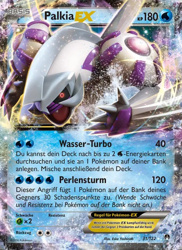 Image of the card Palkia EX