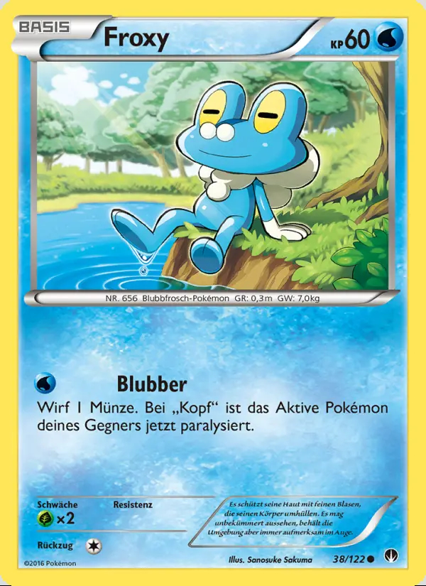 Image of the card Froxy