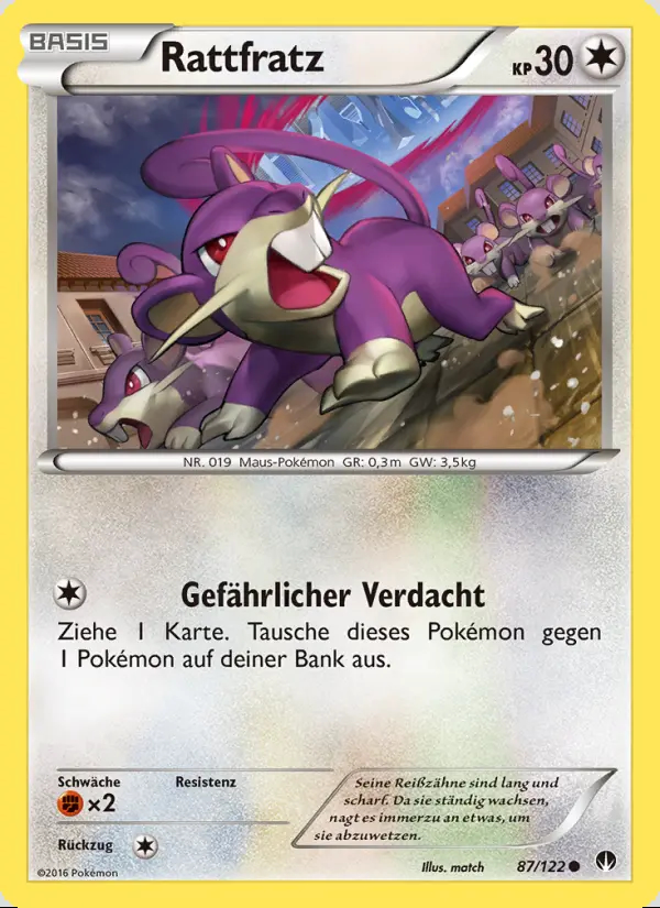 Image of the card Rattfratz