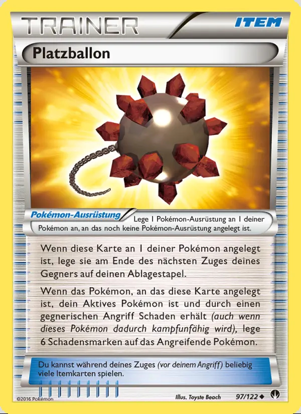 Image of the card Platzballon