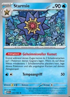 Image of the card Starmie