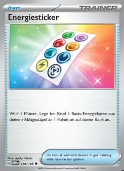 Image of the card Energiesticker