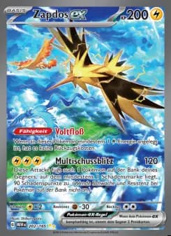 Image of the card Zapdos-ex