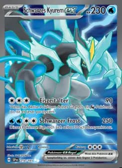 Image of the card Schwarzes Kyurem-ex